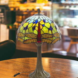 Small deals dragonfly lamp